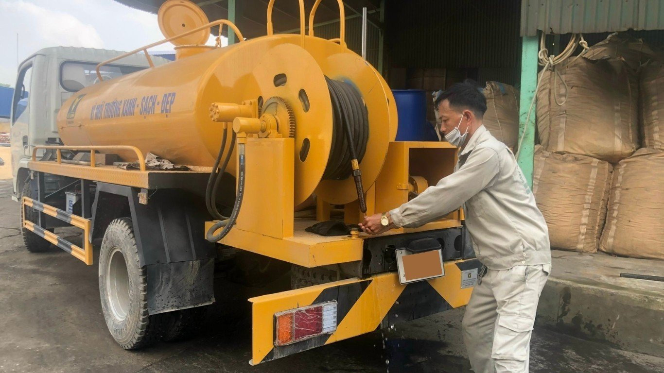 hút hầm cầu huyện nghĩa hành