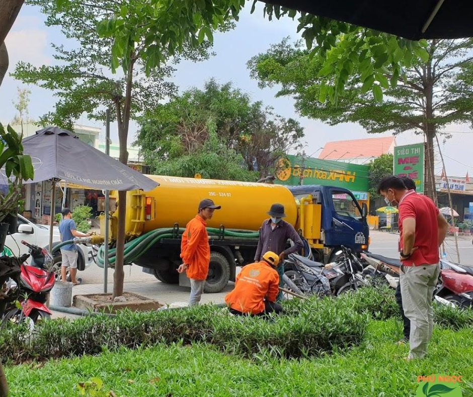 hút hầm cầu huyện trà bồng